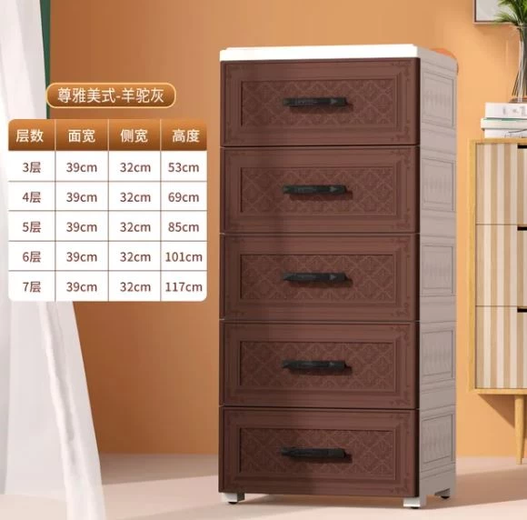 Five-layer Bedroom Closets Home Children Storage Cabinets Drawer Design Dressing